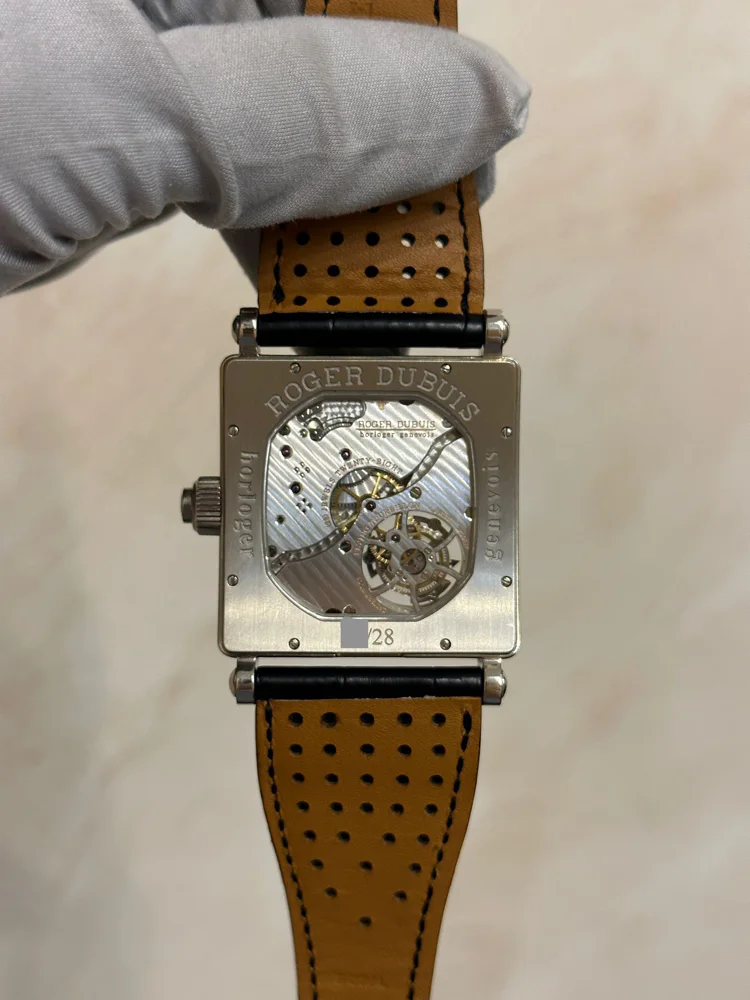 Roger Dubuis Golden Square Tourbillon White Gold LE 28 pcs